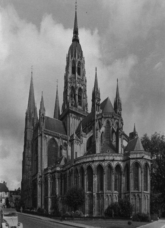 Choir, transept and crossing tower from the south east