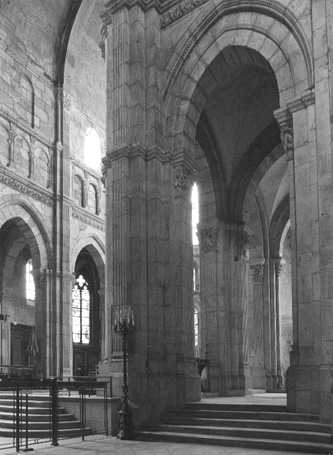 South transept looking into the choir and the south ambulatory