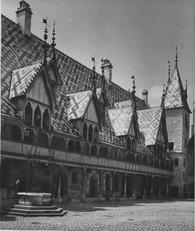 Binnenhof naar het zuidwesten