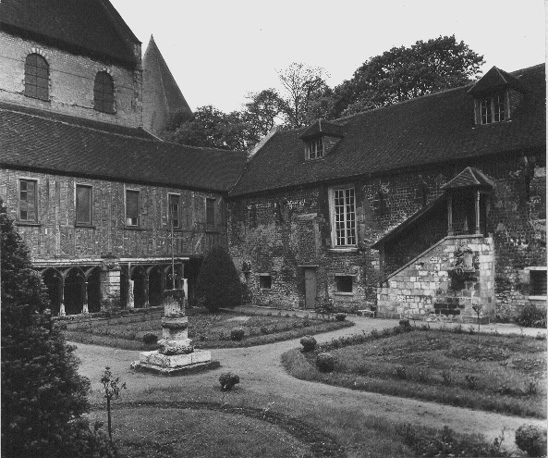 Kloosterhof naar het zuidwesten