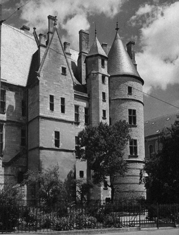 Westgevel, detail: Appartement du Midi