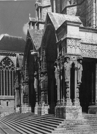 Portieken van de noordfacade