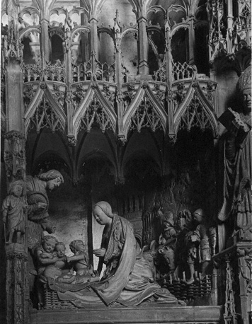 Koorafsluiting; Geboorte van Christus