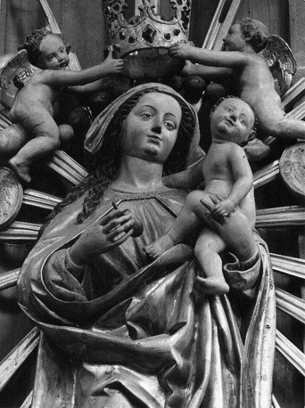Staande Maria met Christuskind