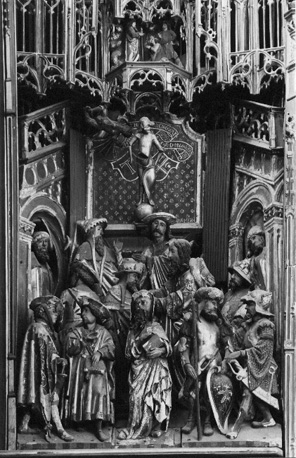 Retabel; detail
