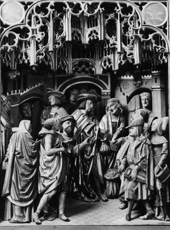Retabel; detail