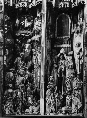 Retabel; detail