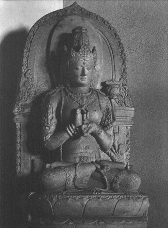Beeld van zittende Bodhisattva (Prajnâpâramitâ, Candi Singosari )