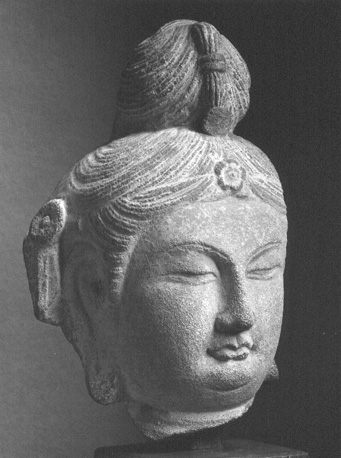 Kop van een Bodhisattva