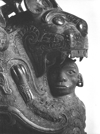 Rituele vaas, detail