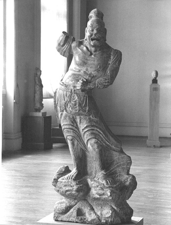 Bewaker van tempelingang (Dvarapala) of bewaker van de vier richtingen van het Universum (Lokapala)