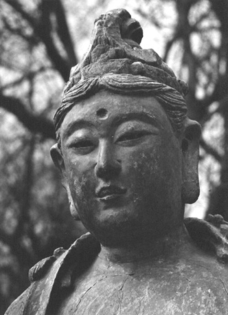 Bodhisattva Guanyin, detail: kop
