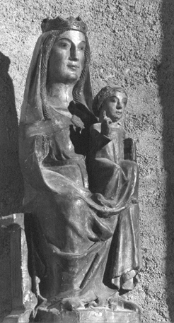 Tronende Moeder Gods, genoemd Notre-Dame de Serdinya