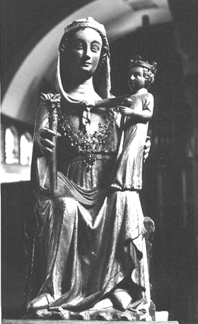 Tronende Moeder Gods: Sedes sapientiae