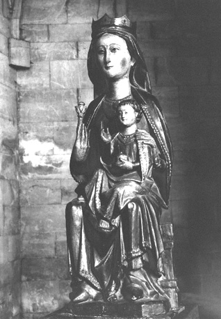 Tronende Moeder Gods: Sedes Sapientiae