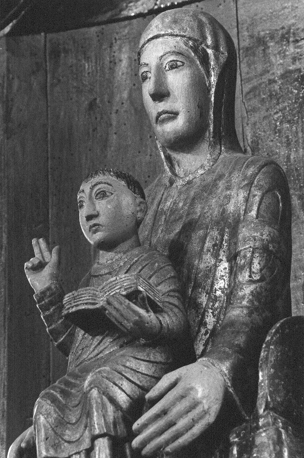 Tronende Moeder Gods (Sedes Sapientiae)