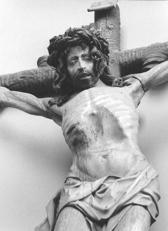 Gekruisigde Christus, genoemd Misericors Salvator, detail