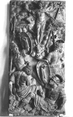 Verrijzenis van Christus met engelen en soldaten