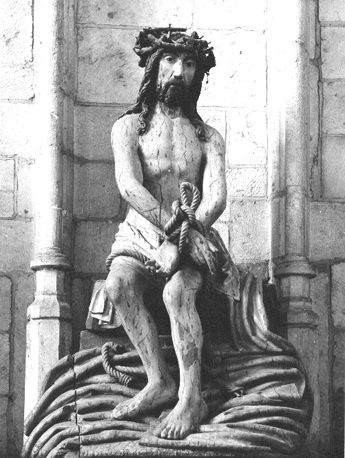Christus rust na zijn folteringen ('Christus op de koude steen')