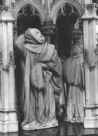 Praalgraf van Philips de Stoute, detail: pleuranten