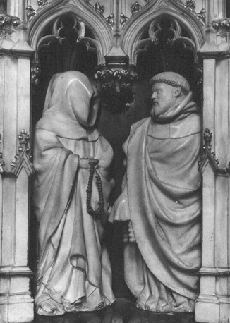 Praalgraf van Philips de Stoute, detail: pleuranten
