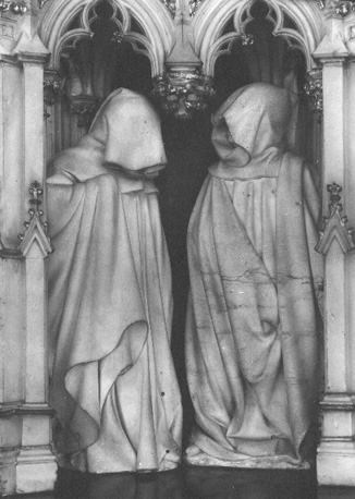 Praalgraf van Philips de Stoute, detail: pleuranten