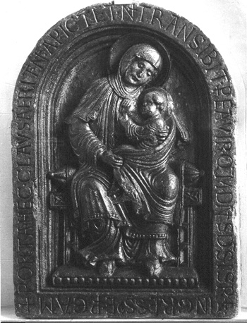 Tronende Moeder Gods, genoemd "Vierge de Dom Rupert"
