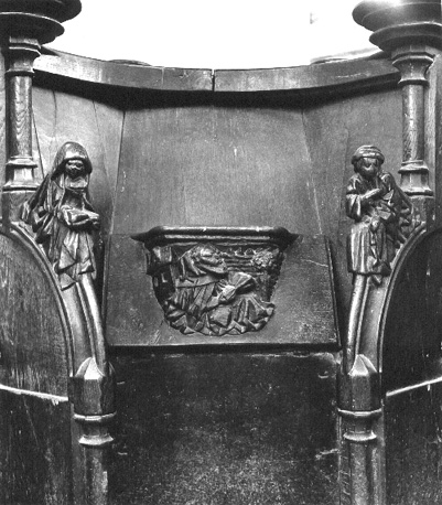 Gedeelte van het koorgestoelte; Stoel met misericorde