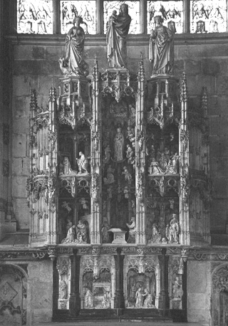 Chapelle de Madame: Altaar van de zeven vreugden van Maria