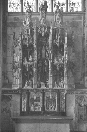 Chapelle de Madame: Altaar van de zeven vreugden van Maria
