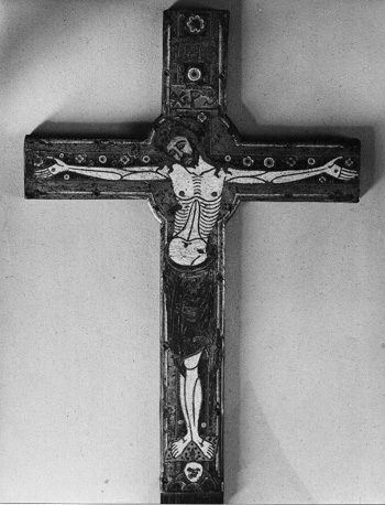 Geëmailleerde crucifix