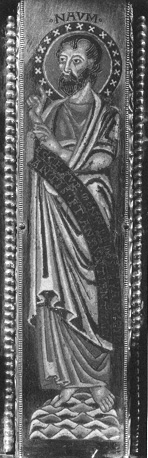 Reliekschrijn van Sint Heribertus van Keulen: detail: profeet Nahum
