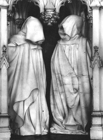 Praalgraf van Philips de Stoute, detail: pleuranten