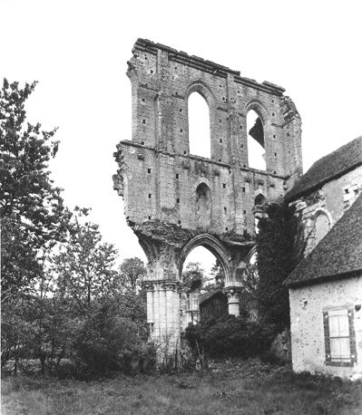 Muren van de abdijkerk