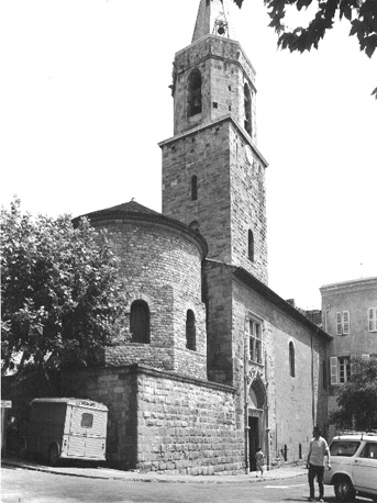 Zicht op kathedraal en baptisterium
