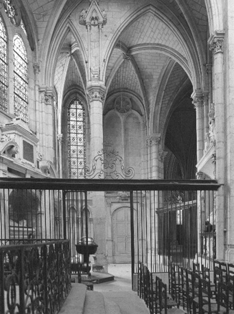 Chapelle des Fonts baptismaux (laatste kapel voor noordelijke transept)
