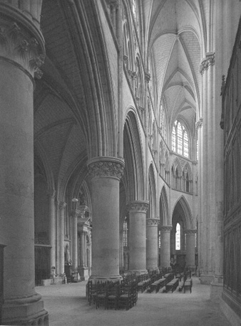 Kooromgang, noordelijk deel, vanuit noordwesten