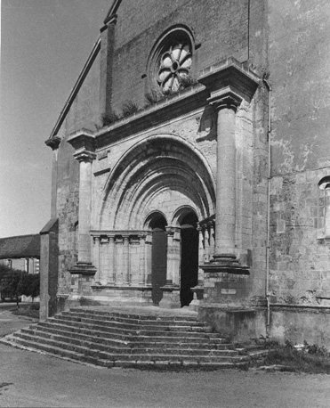 Westfacade, portaal