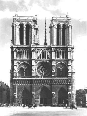 Westfacade vanuit het westen