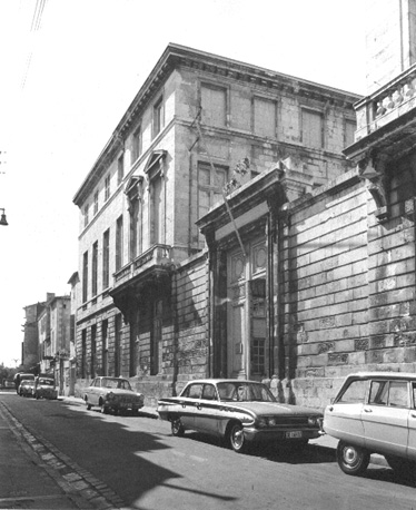 Zicht vanaf de straat