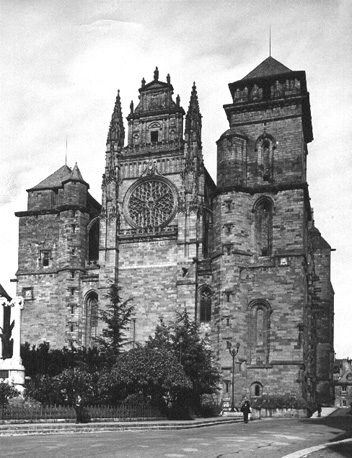 Westfacade vanuit het westen