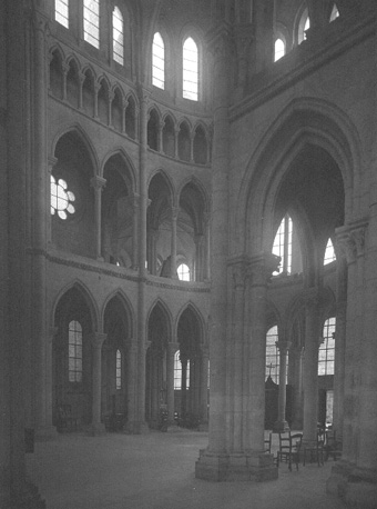 Zuider transept vanuit het noordwesten