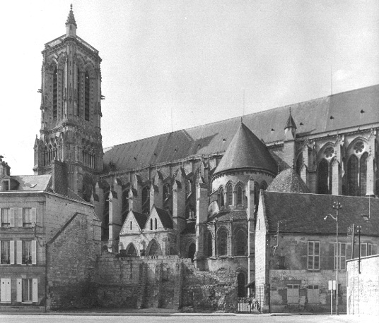 Kathedraal vanuit het zuiden