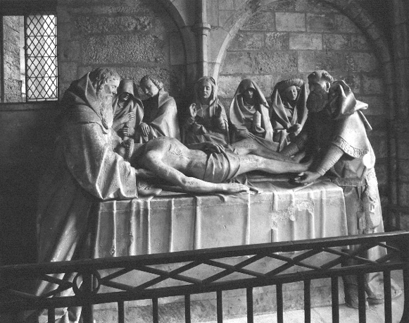 Saint Sépulcre: Graflegging van Christus (acht personen)