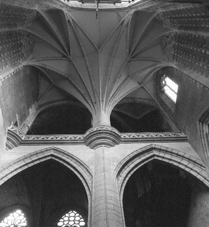 Gewelf van het noordelijk transept