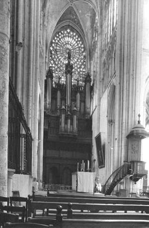 Zuider transept vanuit het noorden