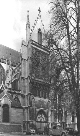 Zuider transept: facade