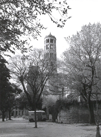 Toren van kathedraal: "La tour Fenestrelle"