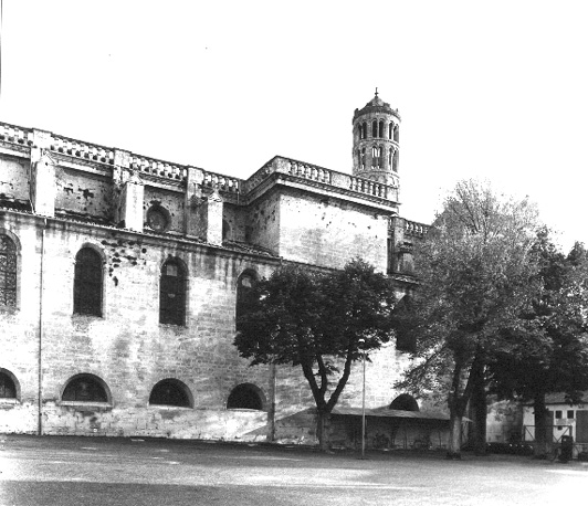 Noordzijde van kerk