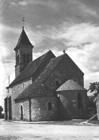 Kerk gezien vanuit het zuidoosten